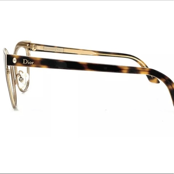 Authentic CHRISTIAN DIOR Cat Eye Glasses Havana - Picture 6 of 16